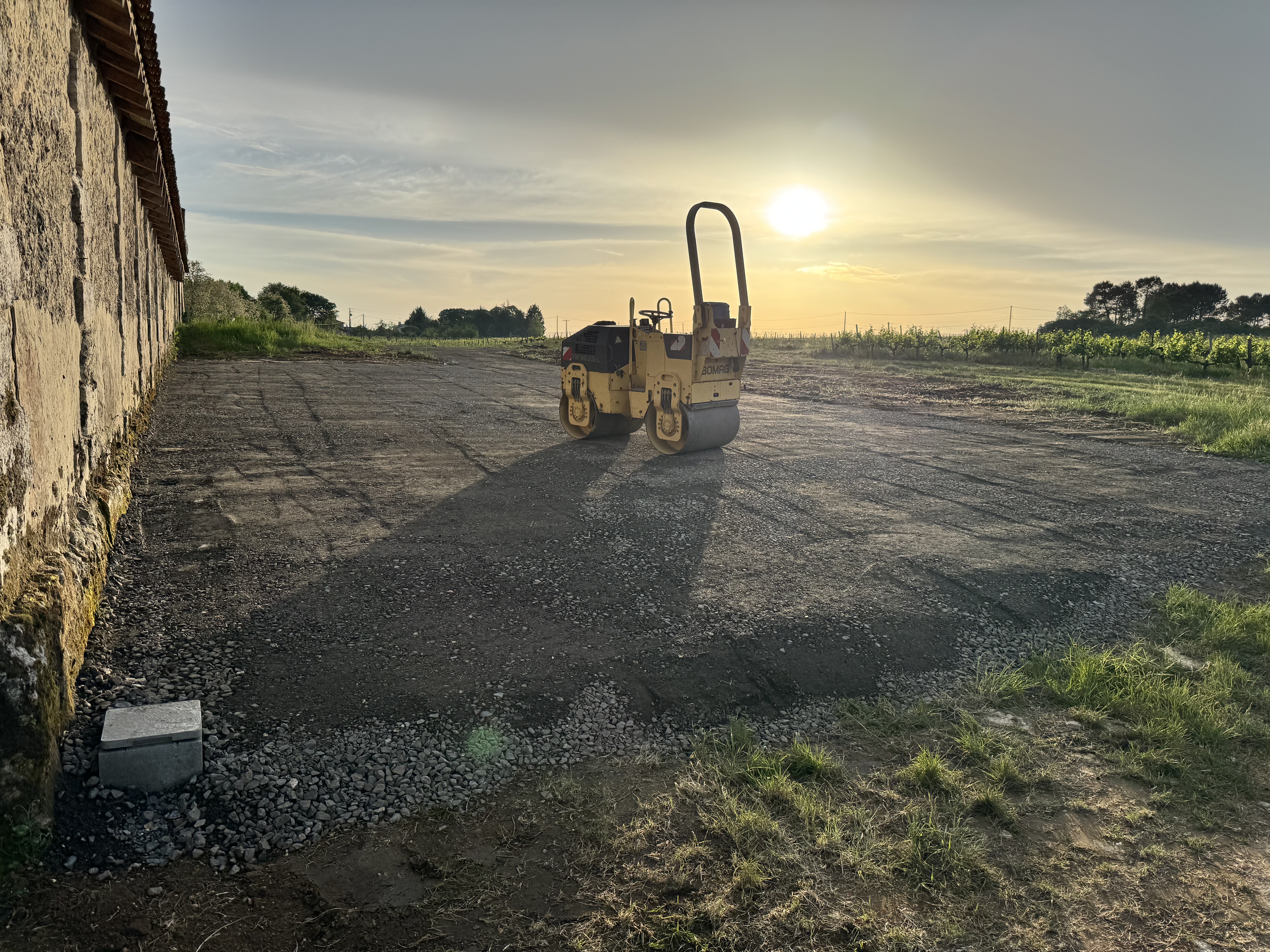 Compactage chantier Gironde - MTP Solution